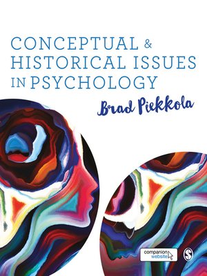 cover image of Conceptual and Historical Issues in Psychology